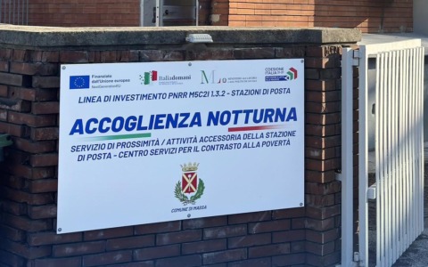 A Massa inaugurata la Casa di Accoglienza Notturna per i senza fissa dimora