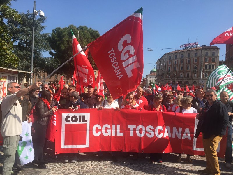 Cgil Toscana organizza manifestazione a Massa contro repressione del dissenso
