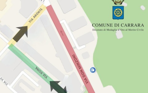 Interventi idraulici sul Canal del Rio: cambiamenti nella viabilità di Carrara